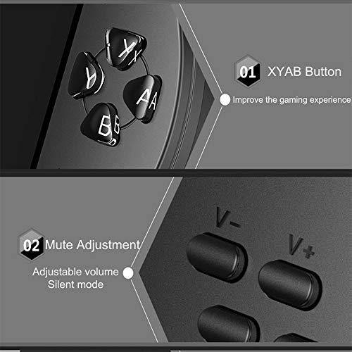 EDCsalute Handheld Game Console, Built-in 1200 Classic Games 4.3’’ HD Screen Retro Gaming System - JOY2ESpree