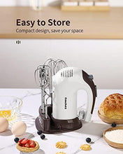 
                        
                          Cargar imagen en el visor de la galería, DmofwHi 5 Speed Hand Mixer Electric, 300W Ultra Power Kitchen Hand Mixers with 6 Stainless Steel Attachments - JOY2ESpree
                        
                      