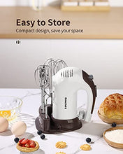 
                        
                          Load image into Gallery viewer, DmofwHi 5 Speed Hand Mixer Electric, 300W Ultra Power Kitchen Hand Mixers with 6 Stainless Steel Attachments - JOY2ESpree
                        
                      