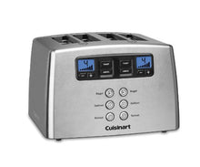 
                        
                          Muat gambar ke penampil Galeri, Cuisinart Touch to Toast Leverless toaster, 4-Slice, Brushed Stainless Steel - JOY2ESpree
                        
                      