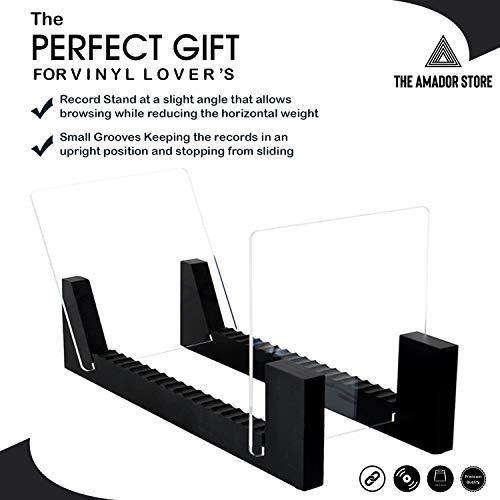 The Amador's Store Vinyl LP Record Rack 50-55 LP storage Stand Holder - JOY2ESpree