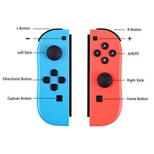 
                        
                          將圖片載入圖庫檢視器 Joy-Pad Controller Compatible with Switch Joy-Con (L/R) - Blue and red, with Wristband - JOY2ESpree
                        
                      