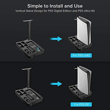 
                        
                          Load image into Gallery viewer, UeeVii PS5 Stand Station for PS5 Console/Digital Edition/UHD - JOY2ESpree
                        
                      