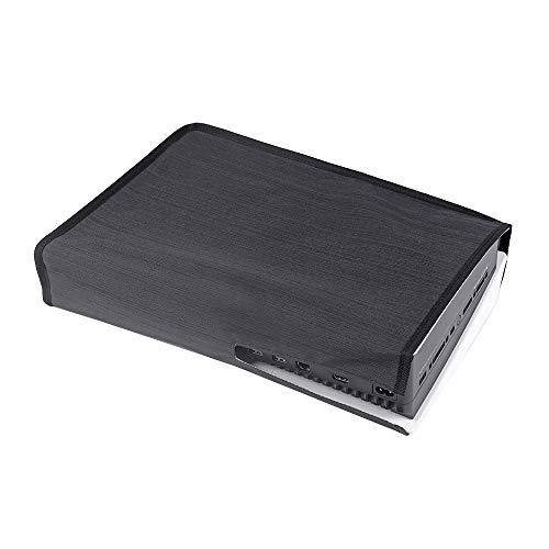 PS5 Dust Cover Anti Scratch Waterproof Dust-Proof Cover Sleeve for Playstation 5 Console Digital Edition and Regular Edition Console (Black) - JOY2ESpree