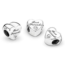
                        
                          將圖片載入圖庫檢視器 Pandora Jewelry Friendship Heart Cubic Zirconia Charm in Sterling Silver - JOY2ESpree
                        
                      