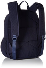
                        
                          Load image into Gallery viewer, Vera Bradley Women's Microfiber Campus Backpack, Navy, One Size
                        
                      