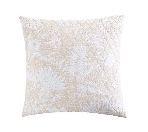 Tommy Bahama Home | Lago Leaves Collection| Two Euro Shams
