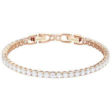 
                        
                          Load image into Gallery viewer, SWAROVSKI Crystal Rose Gold-Tone Tennis Bracelet - JOY2ESpree
                        
                      