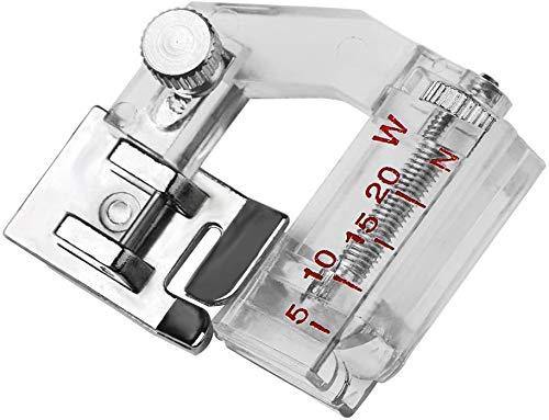 Pili-Paradise Presser Foot 2 Pcs Set Include Adjustable Guide Foot & Bias Binder Foot