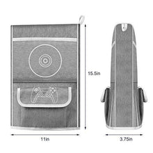 
                        
                          Load image into Gallery viewer, Esimen Sleeve Protective Case Dust Cover for PS5 Console /Playstation 5 Digital Edition ,PS5 Controller Cover Compatible with 12 Game Disc Pockets - JOY2ESpree
                        
                      