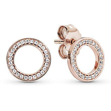 
                        
                          將圖片載入圖庫檢視器 Pandora Jewelry Forever Pandora Cubic Zirconia Earrings in Pandora Rose - JOY2ESpree
                        
                      