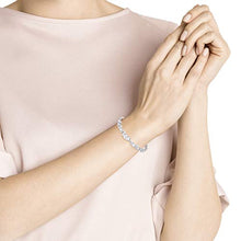 
                        
                          Load image into Gallery viewer, Swarovski Women's Louison Jewelry Collection, Rhodium Finish, Blue Crystals, Clear Crystals - JOY2ESpree
                        
                      