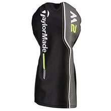 
                        
                          Load image into Gallery viewer, TaylorMade New 2017 M2 Black/Gray/Lime Green Leather Driver Headcover - JOY2ESpree
                        
                      