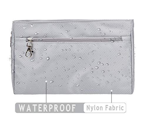 Vercord Expandable Nylon Handbag Purse Organizer Insert Liner Shaper Bag