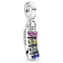
                        
                          Muat gambar ke penampil Galeri, Pandora Jewelry Rainbow Dangle Green, Cerise, Blue, and Yellow Crystal Charm in Sterling Silver - JOY2ESpree
                        
                      