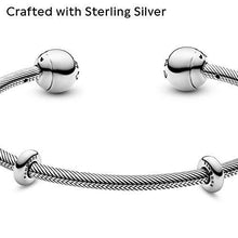 
                        
                          Cargar imagen en el visor de la galería, Pandora Jewelry Snake Chain Style Open Bangle Sterling Silver Bracelet - JOY2ESpree
                        
                      