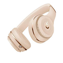 
                        
                          Load image into Gallery viewer, Beats Solo3 Wireless On-Ear Headphones - Apple W1 Headphone Chip, Class 1 Bluetooth, 40 Hours of Listening Time, Built-in Microphone - Satin Gold
                        
                      