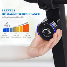 
                        
                          Cargar imagen en el visor de la galería, MaxKare Recumbent Exercise Bike Stationary Magnetic Resistance 8 Levels Adjustable Static Indoor Cycling Bike - JOY2ESpree
                        
                      