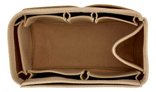 Felt Handbag Organizer Insert - Multi Pocket Bag and Tote Organizer Shaper Liner Insert