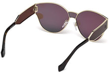
                        
                          Load image into Gallery viewer, Balenciaga BA0096 Semi Shiny Pale Gold/Brown One Size
                        
                      