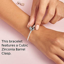 
                        
                          Muat gambar ke penampil Galeri, Pandora Jewelry Moments Sparkling Pave Clasp Snake Chain Cubic Zirconia Bracelet in Sterling Silver - JOY2ESpree
                        
                      