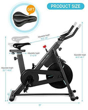 
                        
                          画像をギャラリービューアに読み込む, OVICX Bluetooth Exercise Bike Stationary Bike with App Magnetic Stationary Bikes for Home Workout Indoor Cycling Bike - JOY2ESpree
                        
                      