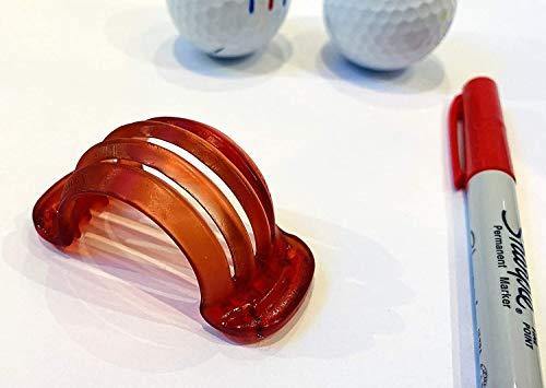 Triple Track Callaway Golf Ball Line Marker Stencil Chrome Soft ERC Odyssey - JOY2ESpree