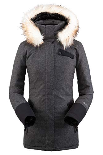 Spyder Women’s Metro Gore-Tex Infinium Down Parka – Ladies Full-Zip Hooded Winter Jacket