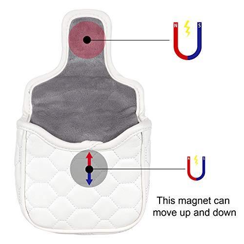mytag Golf Heel Shafted Mallet Putter Headcover Strong Magnetic Closure for Taylormade Spider Tour - JOY2ESpree