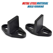 
                        
                          Cargar imagen en el visor de la galería, Homode Bottom Guide, 2 Pack Floor Guides Metal Steel Hardware for Sliding Barn Door, Powder Coated Black
                        
                      