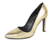 
                        
                          Load image into Gallery viewer, MaxMara Women's Zufolo Metallic Leather Pumps - JOY2ESpree
                        
                      