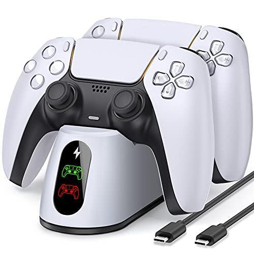 Vinywill PS5 Controller Charger Station Compatible with Playstation 5 DualSense Controller - JOY2ESpree