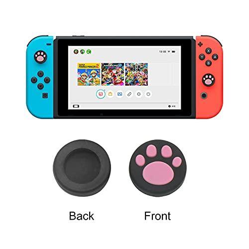 Cat Claw Thumb Grips Caps Joy Con Thumb Cover, Joystick Controller Cap for Nintendo Switch, Switch Lite, X-box, PS4, PS5 (10Pcs, 2 per Color) - JOY2ESpree