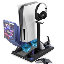 
                        
                          Muat gambar ke penampil Galeri, PS5 Vertical Stand Dual Charging Station - JOY2ESpree
                        
                      