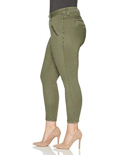 Jag Jeans Women's Plus Size Ryan Skinny Jean in Color Knit Denim
