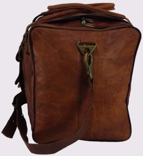 Leather Adjustable Padded Replacement Shoulder Strap with Metal Swivel Hooks for Messenger, Laptop, Camera, Duffle Bags & More
