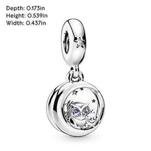 
                        
                          गैलरी व्यूवर में इमेज लोड करें, Pandora Jewelry Always by Your Side Owl Dangle Cubic Zirconia Charm in Sterling Silver - JOY2ESpree
                        
                      