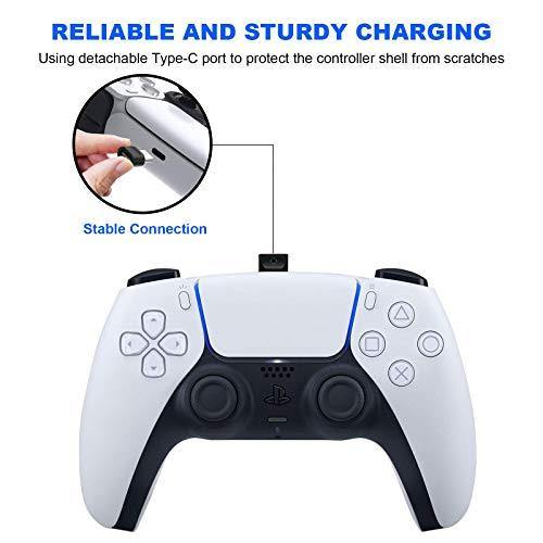NexiGo Dobe PS5 Controller Charger, Upgraded Playstation 5 Charging Station Dock with LED Indicator - JOY2ESpree