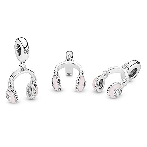 Pandora Jewelry Headphones Dangle Cubic Zirconia Charm in Sterling Silver - JOY2ESpree