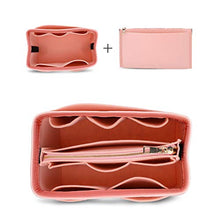 
                        
                          Load image into Gallery viewer, MA STRAP Purse Organizer with Detachable Zipper Pouch Multipurpose Felt Insert Bag Fit Speedy Neverfull Longchamp Tote
                        
                      