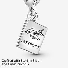 
                        
                          Muat gambar ke penampil Galeri, Pandora Jewelry Passport Travel Dangle Cubic Zirconia Charm in Sterling Silver - JOY2ESpree
                        
                      