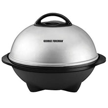 
                        
                          Muat gambar ke penampil Galeri, George Foreman, Silver, 12+ Servings Upto 15 Indoor/Outdoor Electric Grill, GGR50B, REGULAR - JOY2ESpree
                        
                      