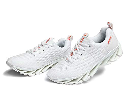 Pozvnn Mens Blade Sneakers Athletic Running Shoes Non Slip Walking Fashion Tennis Shoes