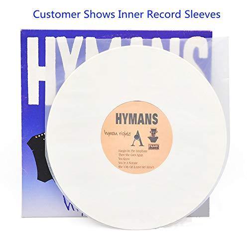 Kiseki 12" LP Vinly Record Inner Sleeves Album Covers for LP Collection with The Proper Protection (50pcs) - JOY2ESpree