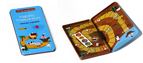 Magnetic Travel Treasure Hunt Game - Car Games , Airplane Games and Quiet Games