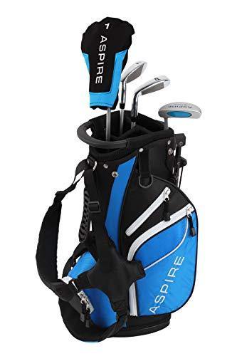 Aspire Junior Plus Complete Golf Club Set for Children, Kids - 5 Age Groups Boys and Girls - Right Hand - JOY2ESpree