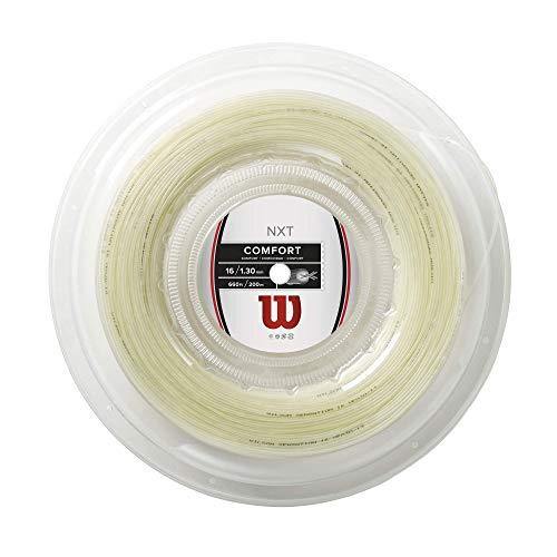 Wilson Sporting Goods NXT 16 200 Meter Reel Tennis String, Natural, 16L - JOY2ESpree