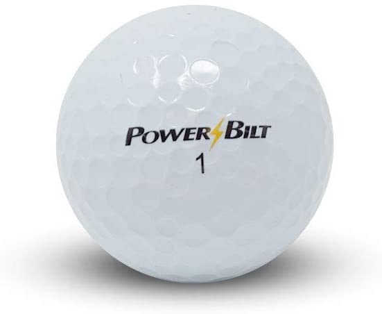 Power Bilt TPX V Colored Matte Finish Golf Balls, (One Dozen)