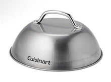 
                        
                          Muat gambar ke penampil Galeri, Cuisinart CGPR-221, Cast Iron Grill Press (Wood Handle) &amp; CMD-108 Melting Dome, 9",Stainless steel - JOY2ESpree
                        
                      