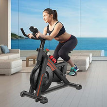 
                        
                          Cargar imagen en el visor de la galería, VIEWALL Indoor Cycling Bike, Exercise Bike Stationary for Home Gym Cardio Workouts with LCD Monitor, Belt Drive, iPad Holder (300 Lbs Weight Capacity) - JOY2ESpree
                        
                      